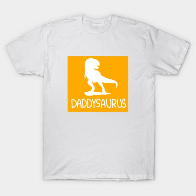 DADDY SAURUS YELLOW BLOG T-Shirt by hkshabandar